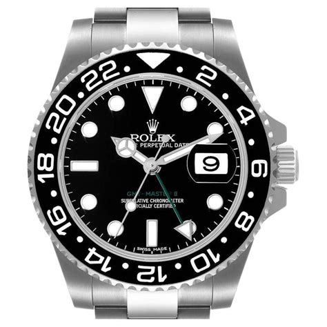 rolex lunette noir